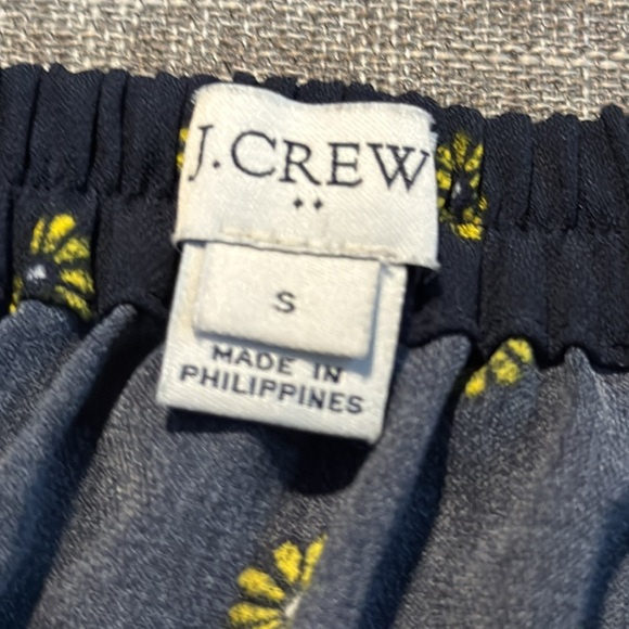 J. Crew Floral Faux Wrap Midi Skirt, Size small - Picture 5 of 12